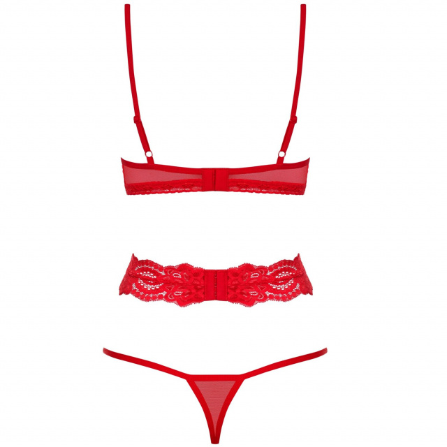 Стек Obsessive Evilia crop one size 39.5 см, красный Obs_Evilia crop One size - Obsessive - Стеки - Купить