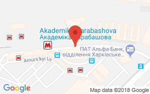 месторасположение на карте