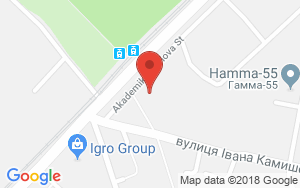 месторасположение на карте