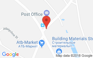 месторасположение на карте