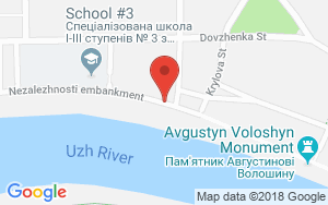 месторасположение на карте