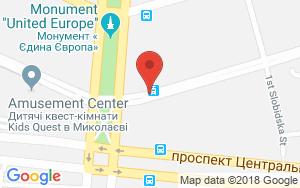 месторасположение на карте