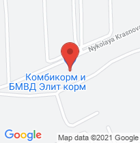 на мапі Якісний комбікорм, БМВД та премікс
