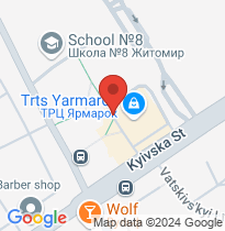 на мапі ЖИТОМИРСЬКИЙ ЩЕБЗАВОД