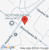 на карте Potolok Poltava & Натяжные потолки в Полтаве