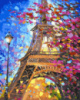 Картина за номерами «Парижський пейзаж» 40х50см