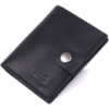 Шкіряний чоловічий гаманець 716474 Чорний