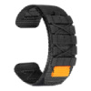 Ремінець для годинника Nylon Tactic Black 22 мм нейлоновий тактичний від Nylon accessories