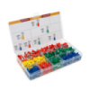 Набор клемм/наконечников 700шт(E2508y-100,E1008g-100,E1508b-100,E4009g-100,E1008g-100,E6012r-100.E7508r-100.E0508b-100)в боксе