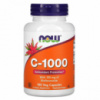 Витамин C-1000, Vitamin C-1000, Now Foods, 100 вегетарианских капсул