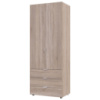 Шкаф распашной для одежды Doros Гелар 77,5х49,5х203,4 см Дуб сонома (DRS-011106)