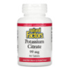 Natural Factors Potassium Citrate 99 mg 90 таб