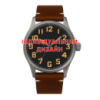 Чоловічий механічний годинник Awarder 056 Titanium-Brown з сапфіровим склом та індивідуальним дизайном