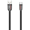 USB кабель для телефону Hoco U74 «Grand» Type-C (1.2m) Чорний - купити в SmartEra.ua