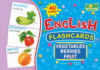 English: flashcards. Vegetables, berrieds, fruit. (Флешкартки. Овочі, ягоди, фрукти). (ПіП)