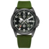 Awarder Embroidery Black-Army Green Green  Automatic 10ATM