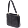 Класична шкіряна сумка для жінок з трьома відділеннями 722978 Чорний