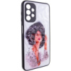 TPU+PC чохол Prisma Ladies для Samsung Galaxy A32 4G, Girl in a hat - купити в SmartEra.ua