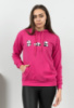 Жіноче розове худі