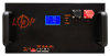 Акумуляторна батарея LogicPower LP LiFePO4 51,2V - 100 Ah (5120Wh) (Smart BMS 200A/100А) с LCD метал Smart RM (LP23988)