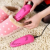 Электрическая сушилка для обуви SHOES DRYER, 220V / Электросушилка для сушки обуви. Цвет: розовый