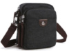 Барсетка текстильна на пояс 720082 Чорна