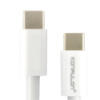 Кабель Konfulon DC15, Type-C to Type-C, 1m, 5A, 100W, White
