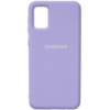 Чохол Silicone Cover Full Protective (AA) Для Samsung Galaxy A02s (Бузковий / Dasheen) - купити в SmartEra.ua