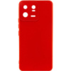 Чохол Silicone Cover Lakshmi Full Camera (A) для Xiaomi 13, Червоний / Red - купити в SmartEra.ua