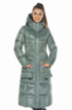 Куртка женская Braggart зимняя длинная с капюшоном - 59230 турмалиновый цвет