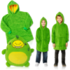 Детский плед-толстовка Huggle Hoodie «Лесное приключение» (зелёный) — уютный плед-худи 3 в 1 для игр и отдыха