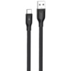 Кабель Proove Flat Out USB to Type-C 2.4A 1m Black (CCFO20001201) (Код товару:38017)