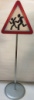 Дорожный знак предупреждающий «Дети 1.33» разборной (стойка 85см, 30х30см)