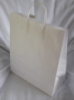 Пакет паперовий «Білий КРАФТ» з крученими ручками 320х150х380 мм