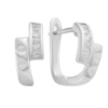 Серебряные серьги CatalogSilver с фианитами (2184249)