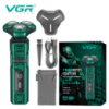 Електробритва VGR V-343, роторна, IPX6, 7500 RPM