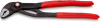 Кліщі сантехнічні переставні, діаметр 50мм Cobra QuickSet KNIPEX 87 21 250 SB (з автоспуском) фосфатовані