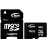Карта пам`яті Team Black MicroSDHC 16GB UHS-I Class 10 + SD-adapter (TUSDH16GCL10U03) (Код товару:39144)