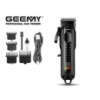 Аккумуляторный триммер машинка для стрижки волос Geemy GM-8040 с 4 насадками