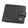 Мужской кошелек ST Leather 18309 (ST113-1) с зажимом для денег Черный