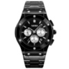 Чоловічий годинник Skmei 9157SBKSI Black-Silver-Steel з хронографом та металевим браслетом