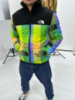 Разноцветная мужская зимняя куртка.7-450