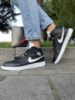 Кроссовки Nike Air Jordan 1 (черно-белые)