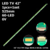 LED підсвітка TV 42« 42LA644V 42LM644V 42PFL5008H/12 42PFL5038T/60 42LM644V 42PFL5038K/12 42PFL5038 1шт.