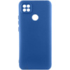 Чехол Silicone Cover Lakshmi Full Camera (A) для Xiaomi Redmi 9C, Синий / Navy Blue - купити в SmartEra.ua