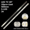 LED підсвітка TV 49« Skyworth: 49G6, SW49S6SUG Toshiba: 49U7750 49U7750VM 49U7750VQ APT-LB15045 1шт.