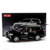 Масштабная модель автомобиля Lexus LX570 RESTEQ 1:24 — металлическая инерционная машина со светом и звуком, в подарочной коробке