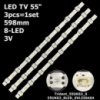 LED підсвітка TV 55« NC550DGG-AAGPA HV550QUB-N4D21 HC550DGG-SLUL1-A14X EAV63992902 EAJ64748001 1шт.