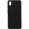 Чохол Silicone Cover Full without Logo (A) для Samsung Galaxy M01 Core / A01 Core (Чорний / Black) - купити в SmartEra.ua