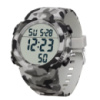 Тактичний годинник Sanda 2182 Camo Grey-White з електронним циферблатом та водонепроникністю 5 ATM